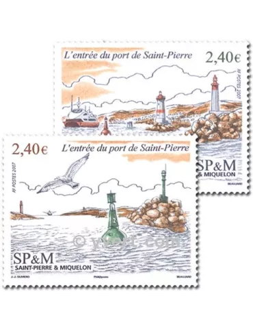 n° 897/898 -  Timbre Saint-Pierre et Miquelon Poste 2