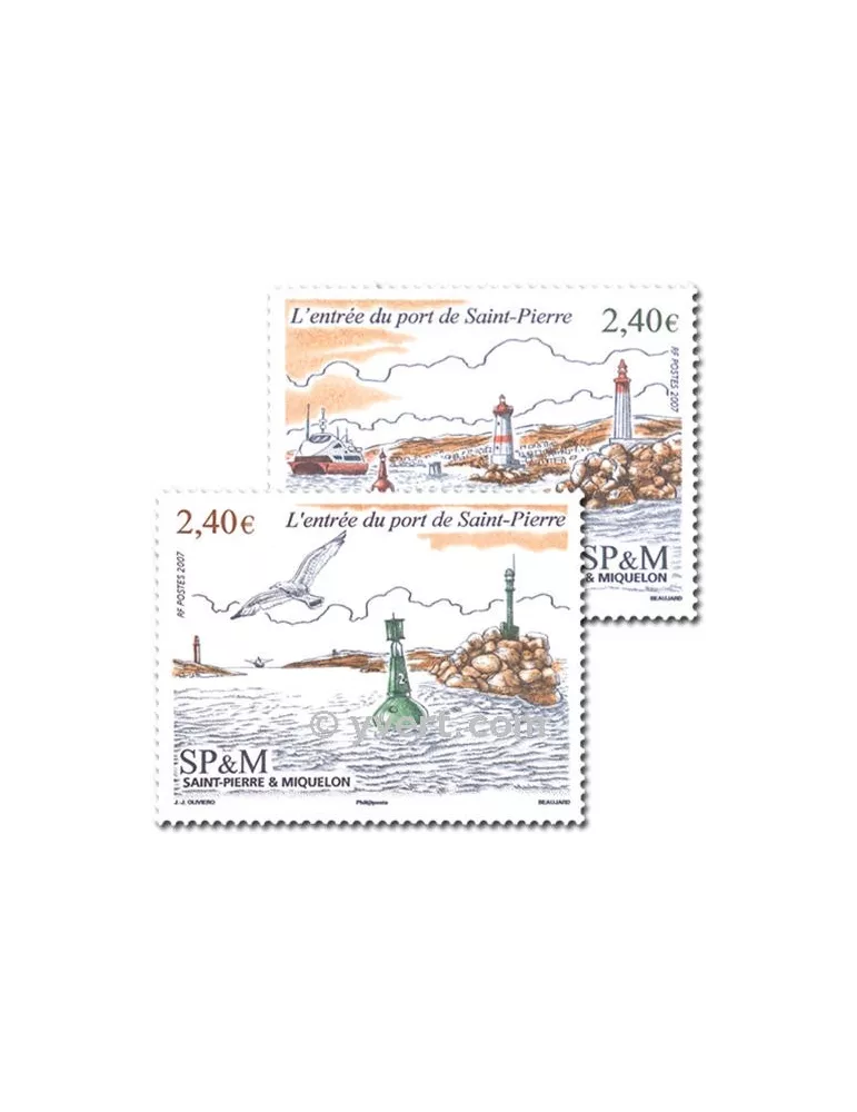 n° 897/898 -  Timbre Saint-Pierre et Miquelon Poste