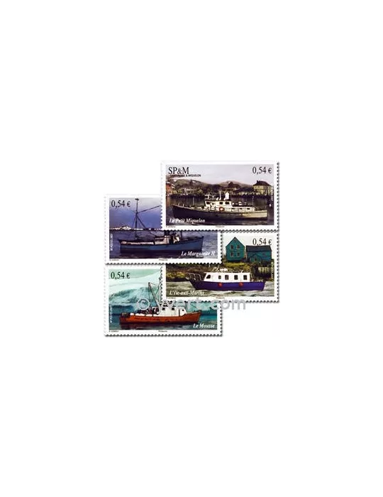 n° 905/908 (BF 12) -  Timbre Saint-Pierre et Miquelon Poste