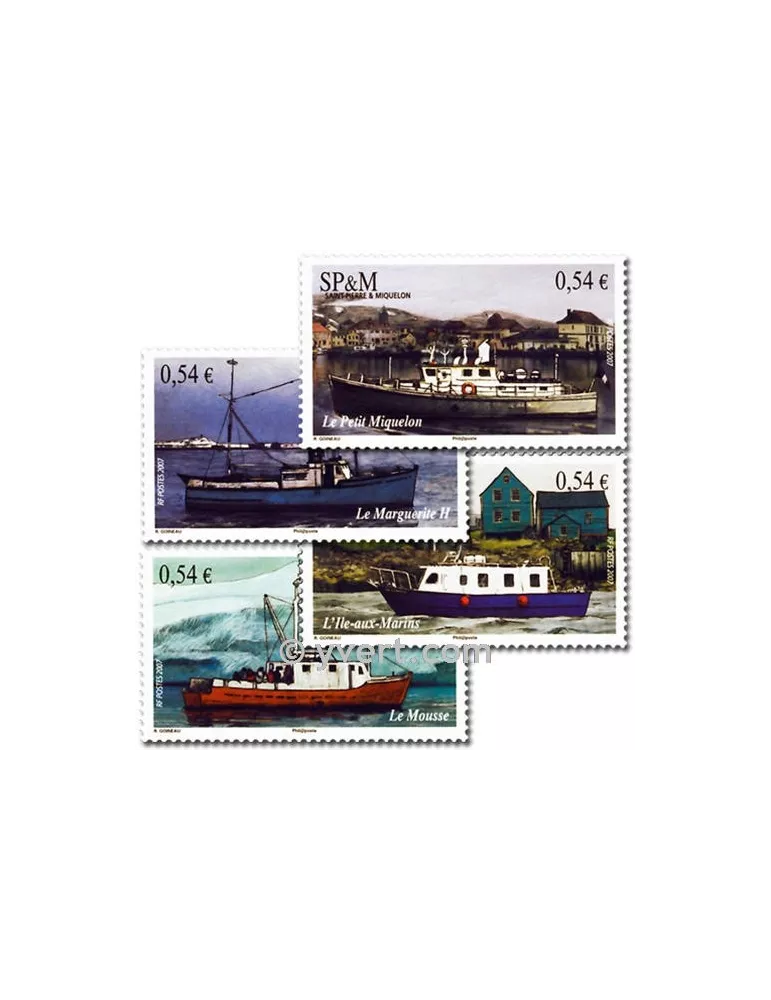 n° 905/908 (BF 12) -  Timbre Saint-Pierre et Miquelon Poste