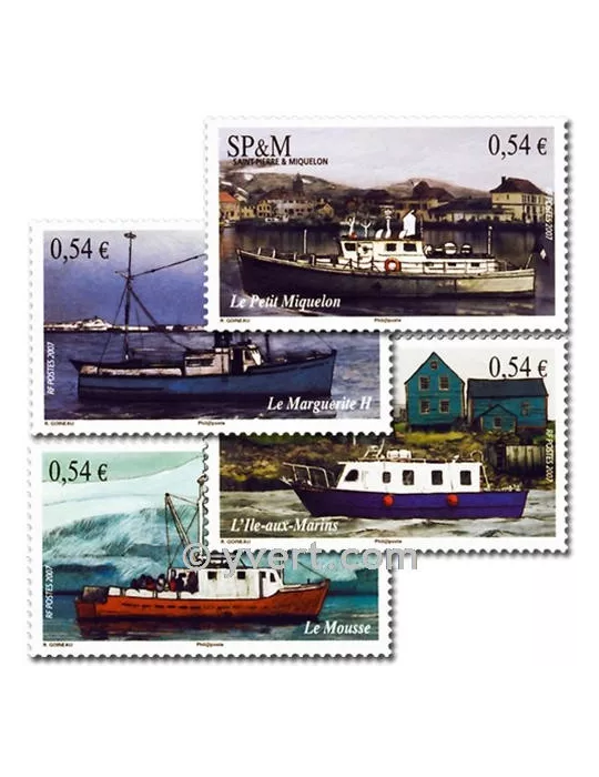n° 905/908 (BF 12) -  Timbre Saint-Pierre et Miquelon Poste