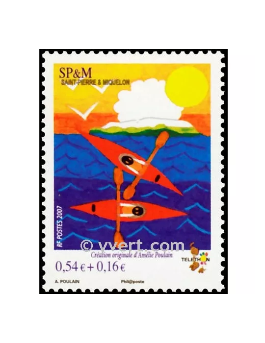 n° 909 -  Timbre Saint-Pierre et Miquelon Poste