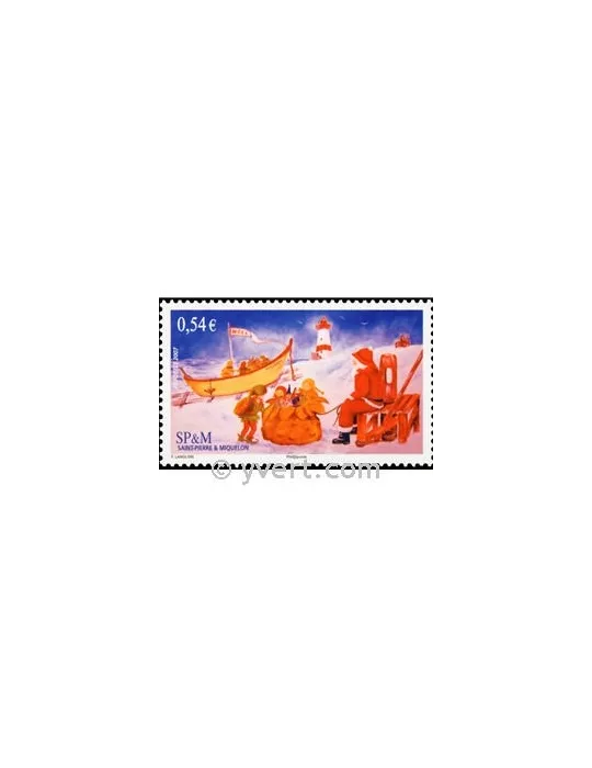 n° 910 -  Timbre Saint-Pierre et Miquelon Poste