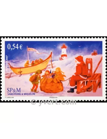n° 910 -  Timbre Saint-Pierre et Miquelon Poste 2