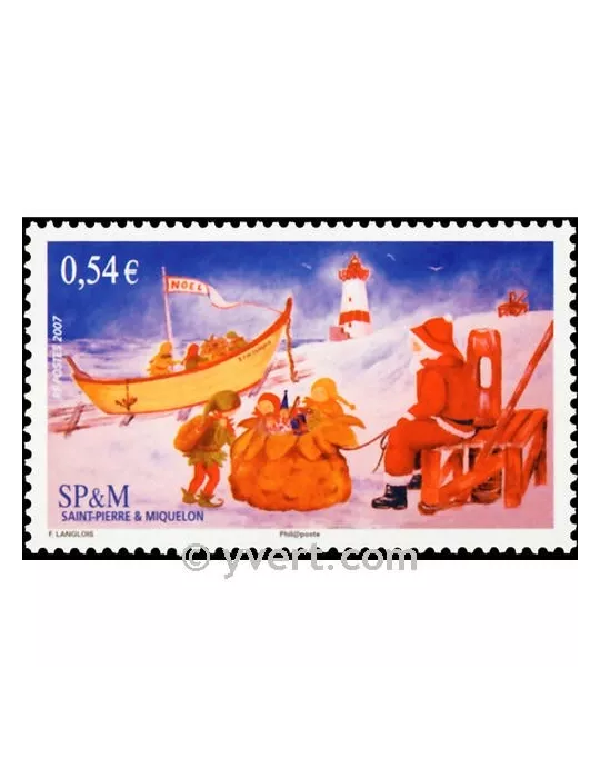n° 910 -  Timbre Saint-Pierre et Miquelon Poste