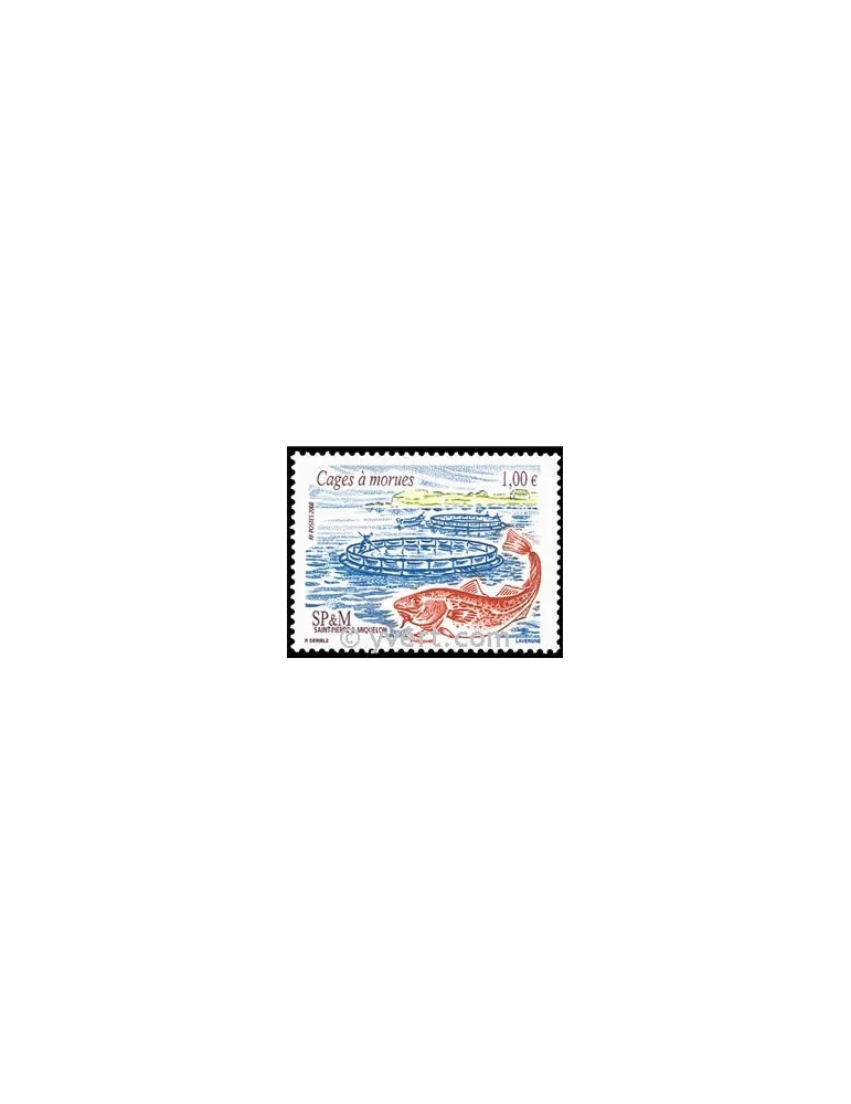 n° 913 -  Timbre Saint-Pierre et Miquelon Poste