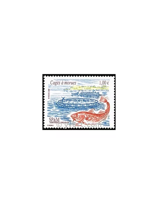 n° 913 -  Timbre Saint-Pierre et Miquelon Poste