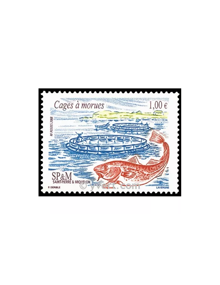n° 913 -  Timbre Saint-Pierre et Miquelon Poste