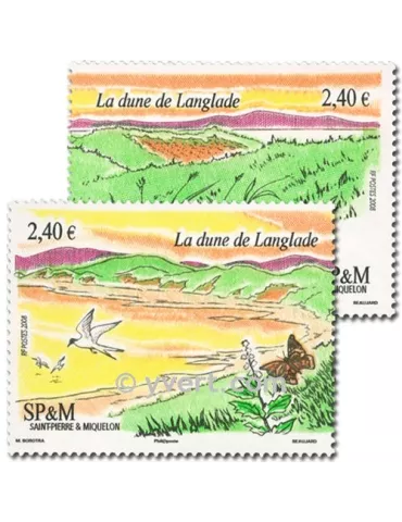 n° 914/915 -  Timbre Saint-Pierre et Miquelon Poste 2