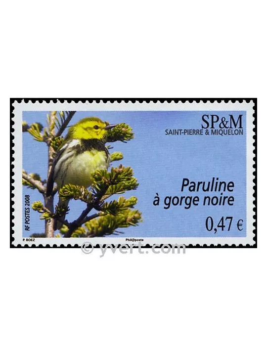 n° 916 -  Timbre Saint-Pierre et Miquelon Poste