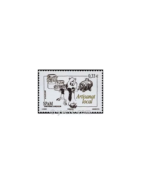 n° 917 -  Timbre Saint-Pierre et Miquelon Poste