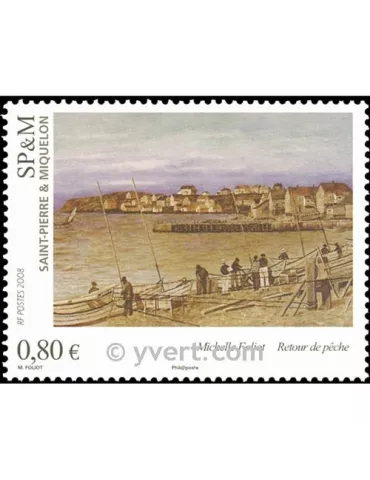 n° 924 -  Timbre Saint-Pierre et Miquelon Poste 2
