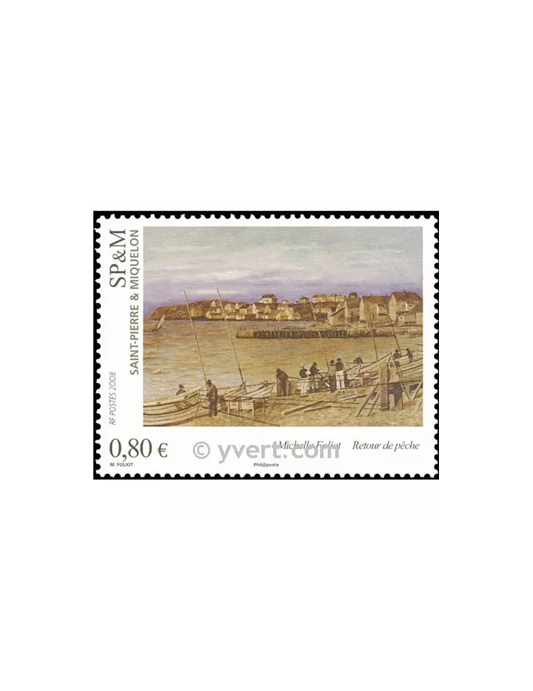 n° 924 -  Timbre Saint-Pierre et Miquelon Poste