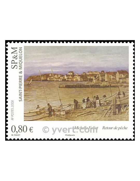 n° 924 -  Timbre Saint-Pierre et Miquelon Poste