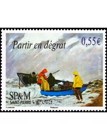 n° 926 -  Timbre Saint-Pierre et Miquelon Poste 2