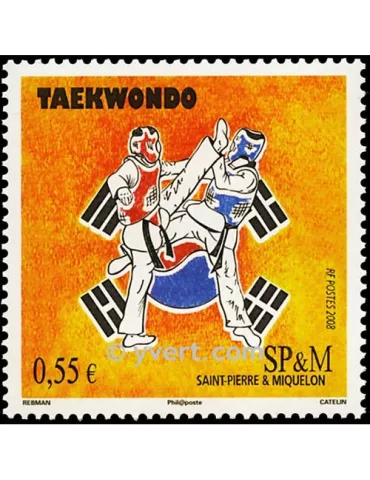 n° 927 -  Timbre Saint-Pierre et Miquelon Poste 2