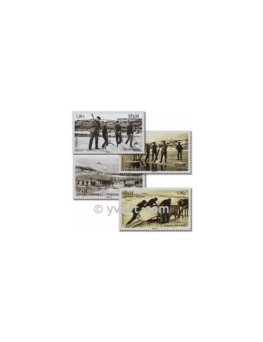 n° 928/931 (BF 13) -  Timbre Saint-Pierre et Miquelon Poste