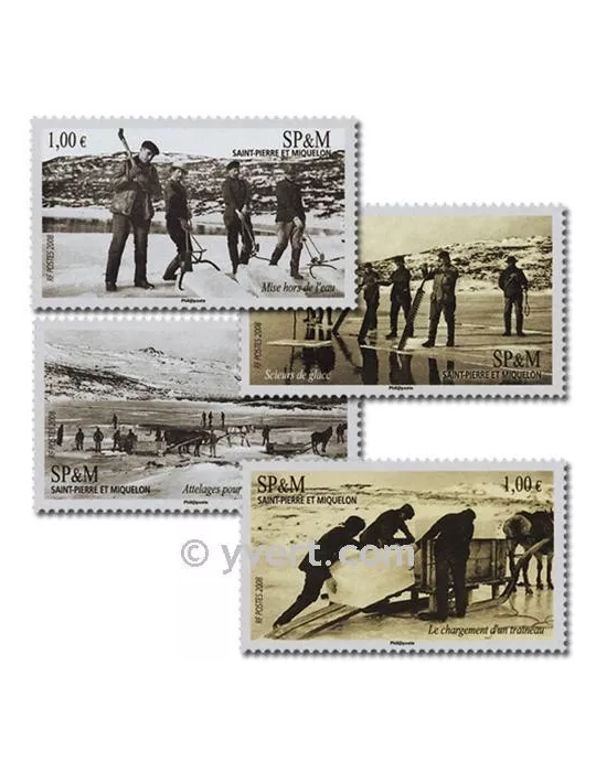 n° 928/931 (BF 13) -  Timbre Saint-Pierre et Miquelon Poste