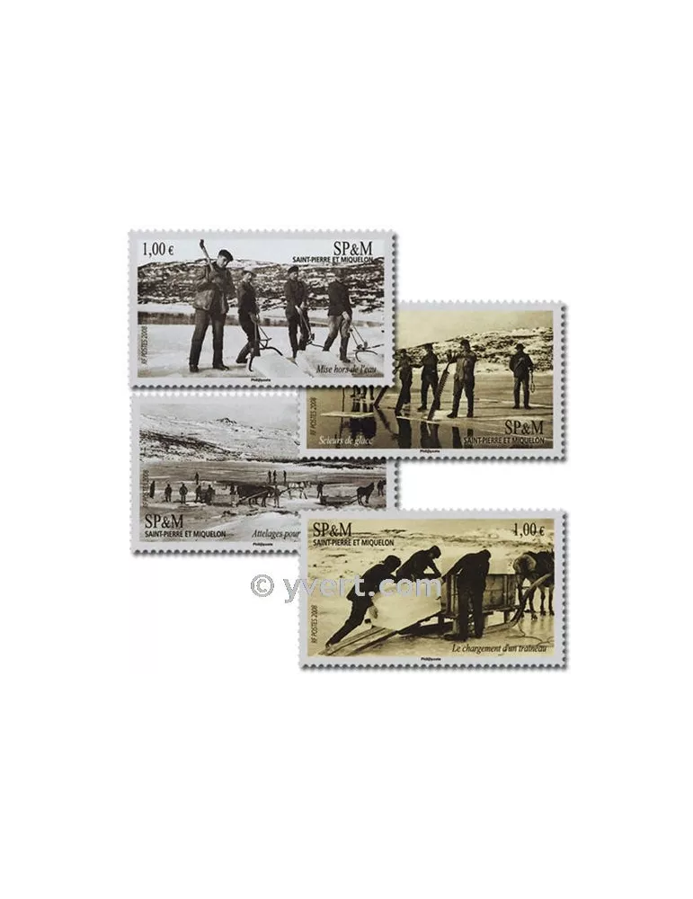 n° 928/931 (BF 13) -  Timbre Saint-Pierre et Miquelon Poste