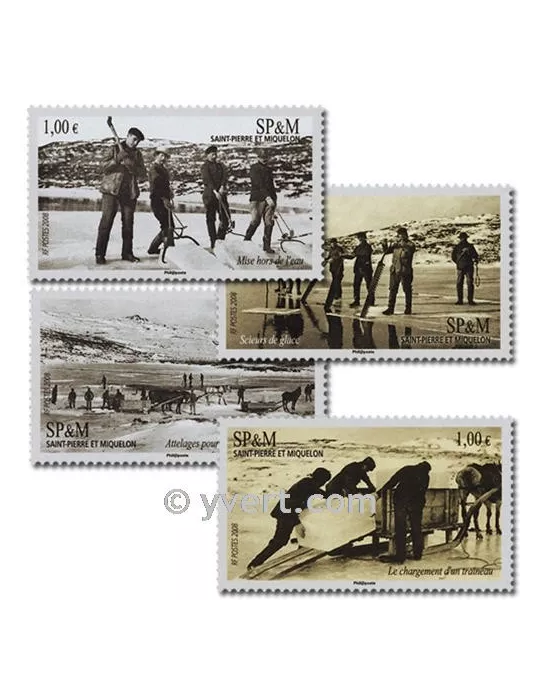n° 928/931 (BF 13) -  Timbre Saint-Pierre et Miquelon Poste