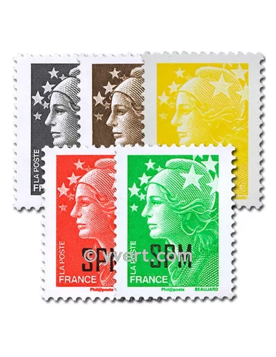 n° 932/936 -  Timbre Saint-Pierre et Miquelon Poste