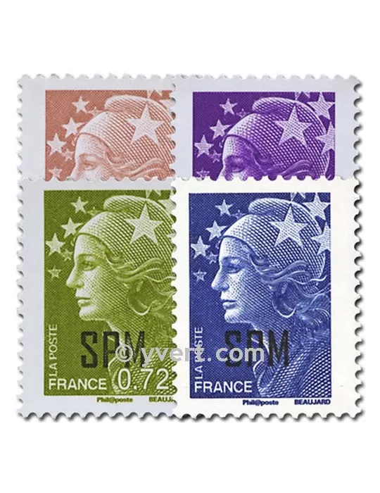 n° 941/944 -  Timbre Saint-Pierre et Miquelon Poste