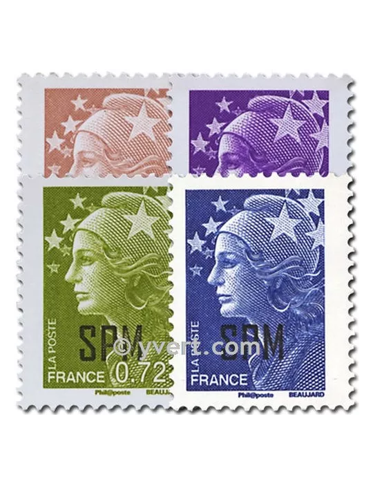 n° 941/944 -  Timbre Saint-Pierre et Miquelon Poste