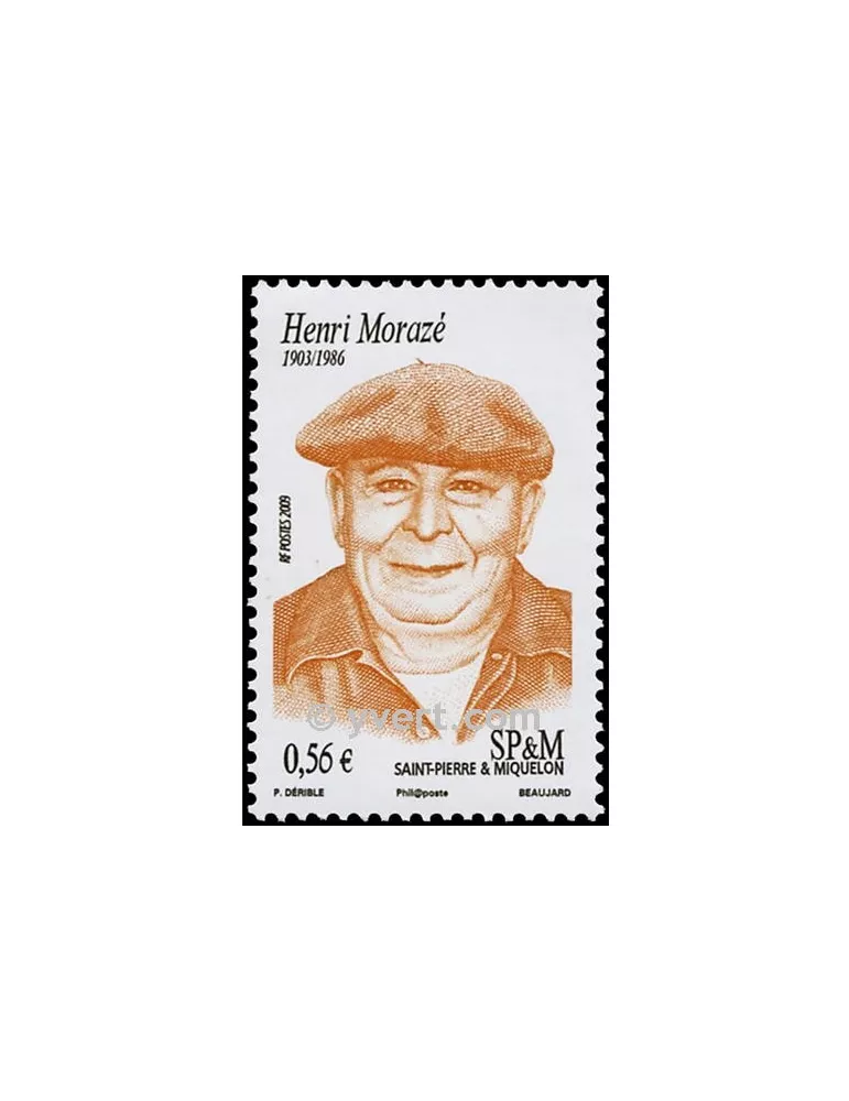 n° 945 -  Timbre Saint-Pierre et Miquelon Poste