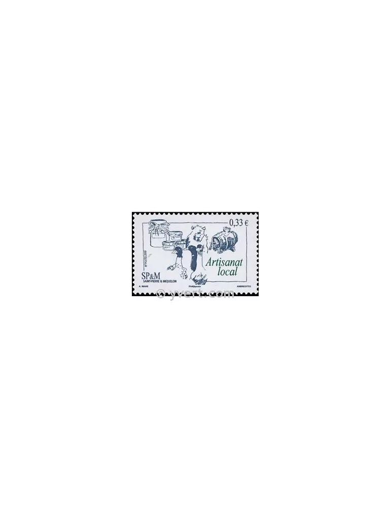 n° 947 -  Timbre Saint-Pierre et Miquelon Poste