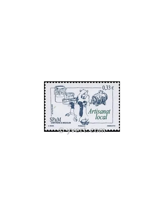 n° 947 -  Timbre Saint-Pierre et Miquelon Poste