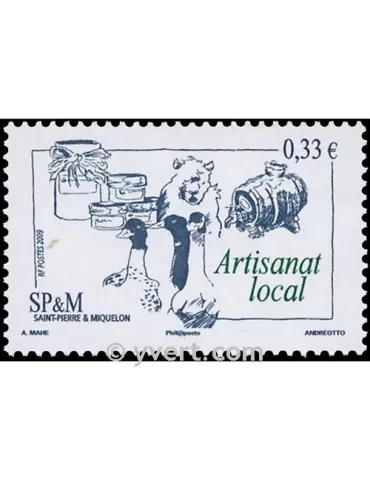 n° 947 -  Timbre Saint-Pierre et Miquelon Poste 2