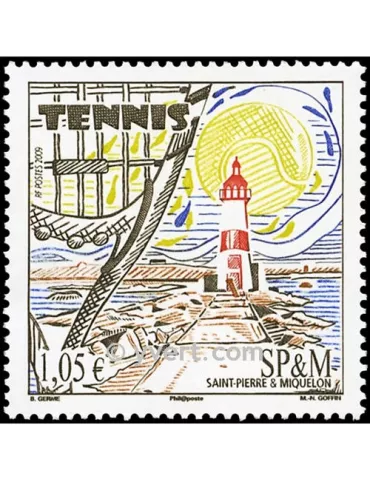 n° 955 -  Timbre Saint-Pierre et Miquelon Poste 2