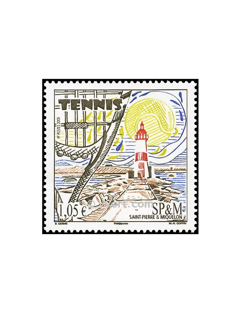 n° 955 -  Timbre Saint-Pierre et Miquelon Poste