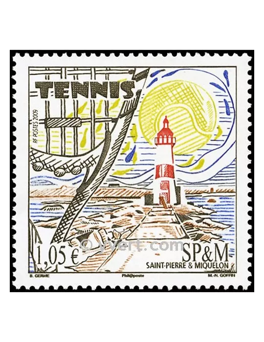 n° 955 -  Timbre Saint-Pierre et Miquelon Poste