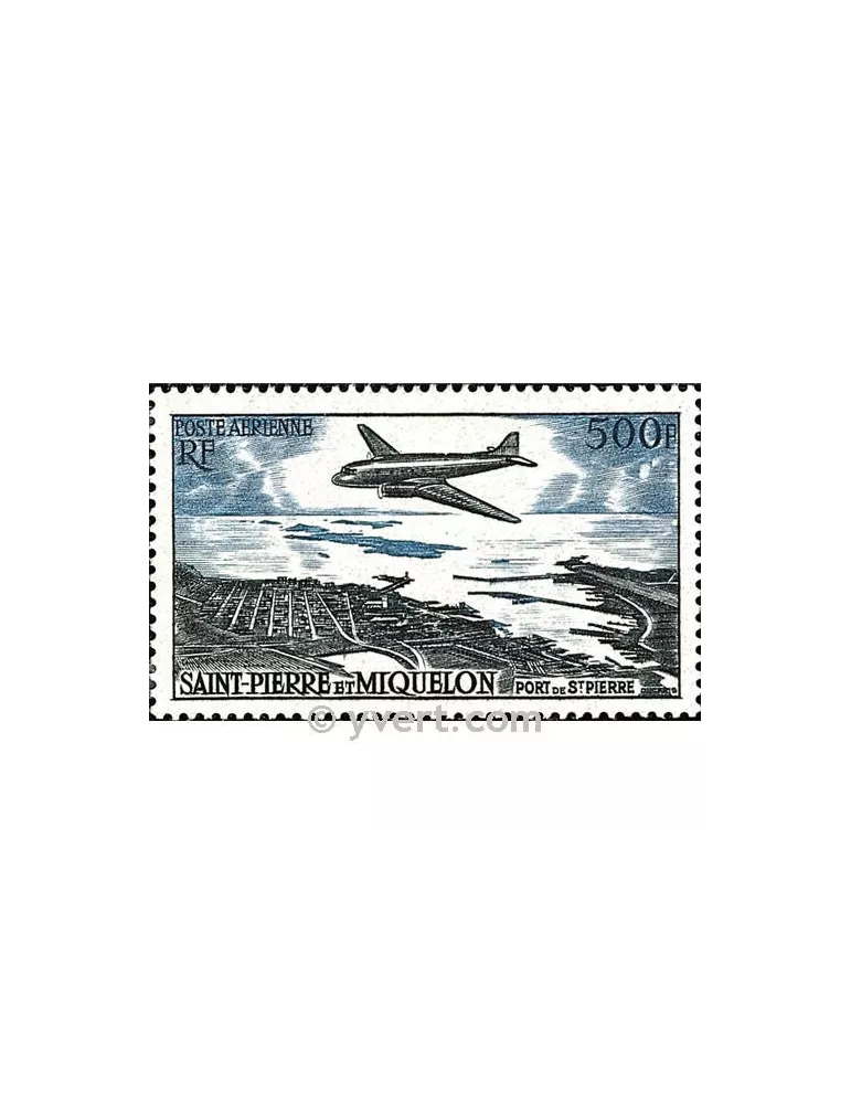 n° 23 -  Timbre Saint-Pierre et Miquelon Poste aérienne