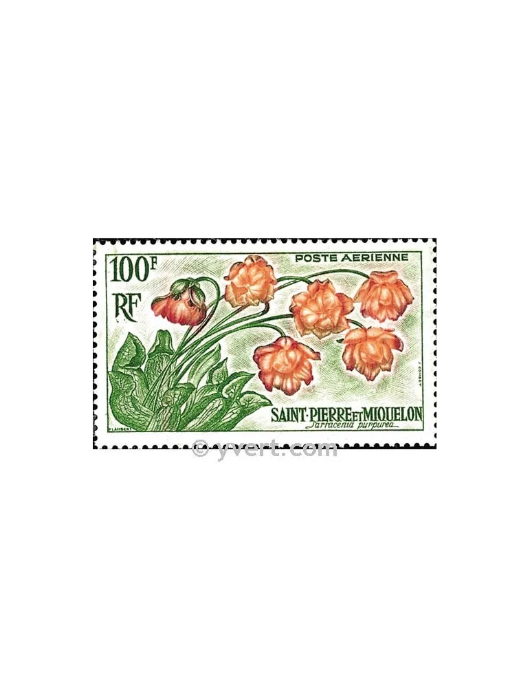 n° 27 -  Timbre Saint-Pierre et Miquelon Poste aérienne