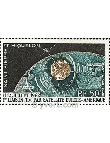 n° 29 -  Timbre Saint-Pierre et Miquelon Poste aérienne