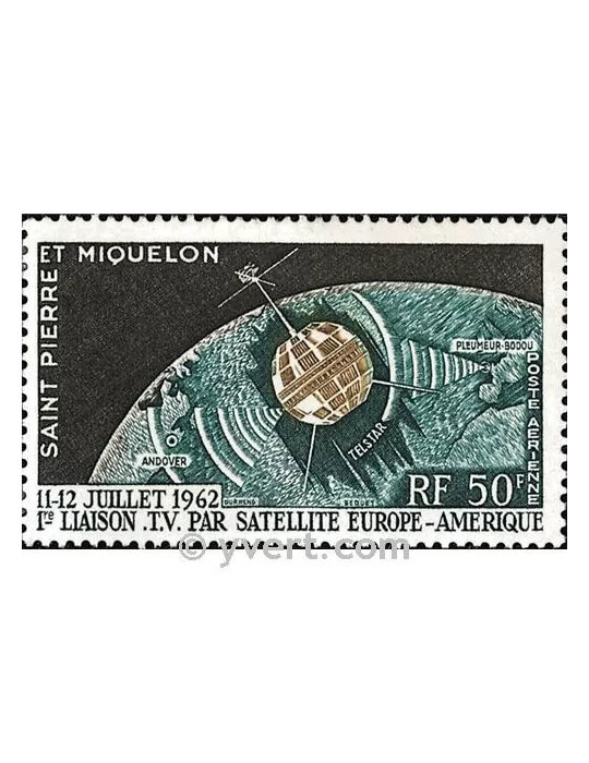 n° 29 -  Timbre Saint-Pierre et Miquelon Poste aérienne