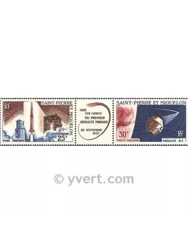n° 34A -  Timbre Saint-Pierre et Miquelon Poste aérienne
