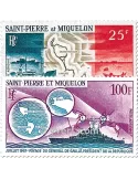 n° 38/39 -  Timbre Saint-Pierre et Miquelon Poste aérienne