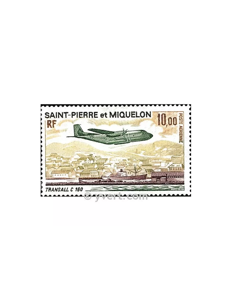 n° 57 -  Timbre Saint-Pierre et Miquelon Poste aérienne