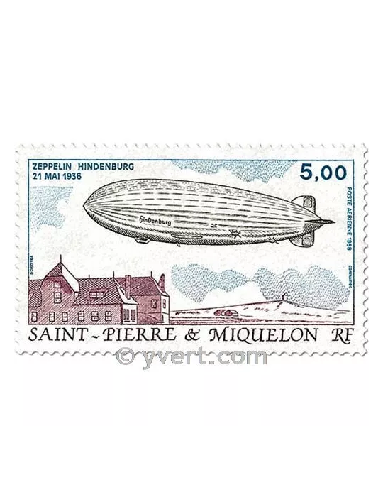 n° 66/67 -  Timbre Saint-Pierre et Miquelon Poste aérienne