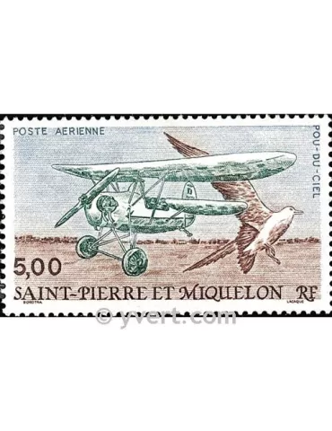 n° 69 -  Timbre Saint-Pierre et Miquelon Poste aérienne