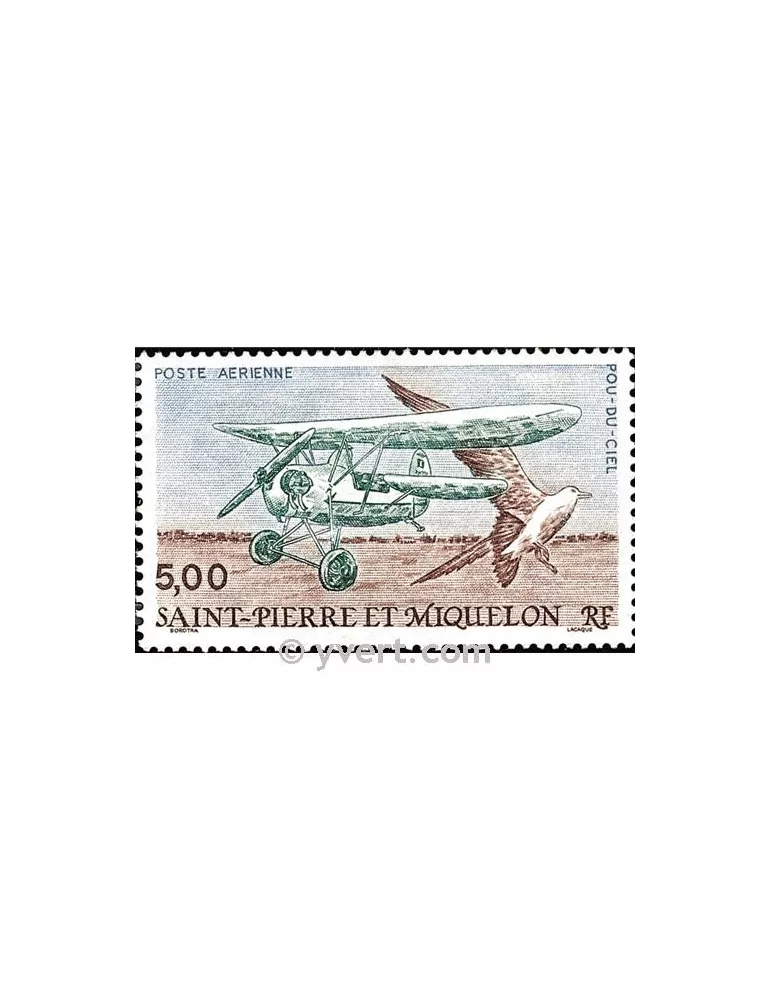 n° 69 -  Timbre Saint-Pierre et Miquelon Poste aérienne