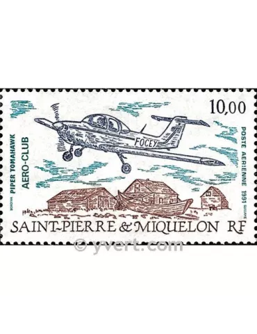 n° 70 -  Timbre Saint-Pierre et Miquelon Poste aérienne