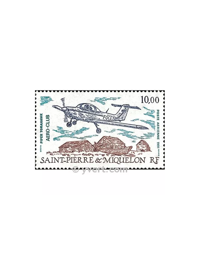 n° 70 -  Timbre Saint-Pierre et Miquelon Poste aérienne