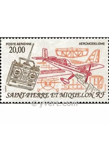 n° 71 -  Timbre Saint-Pierre et Miquelon Poste aérienne