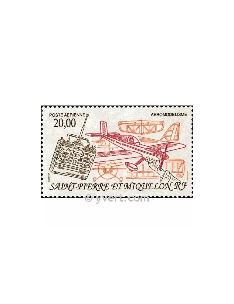 n° 71 -  Timbre Saint-Pierre et Miquelon Poste aérienne