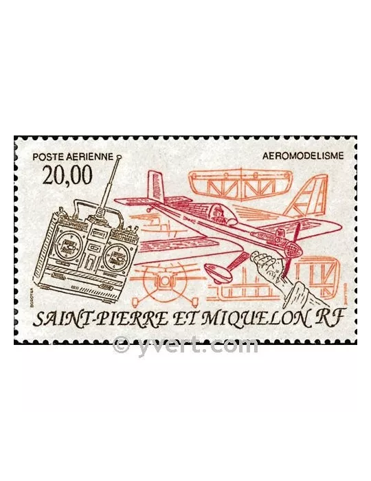 n° 71 -  Timbre Saint-Pierre et Miquelon Poste aérienne