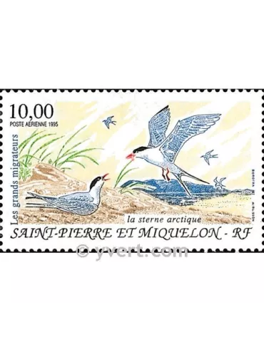 n° 74 -  Timbre Saint-Pierre et Miquelon Poste aérienne